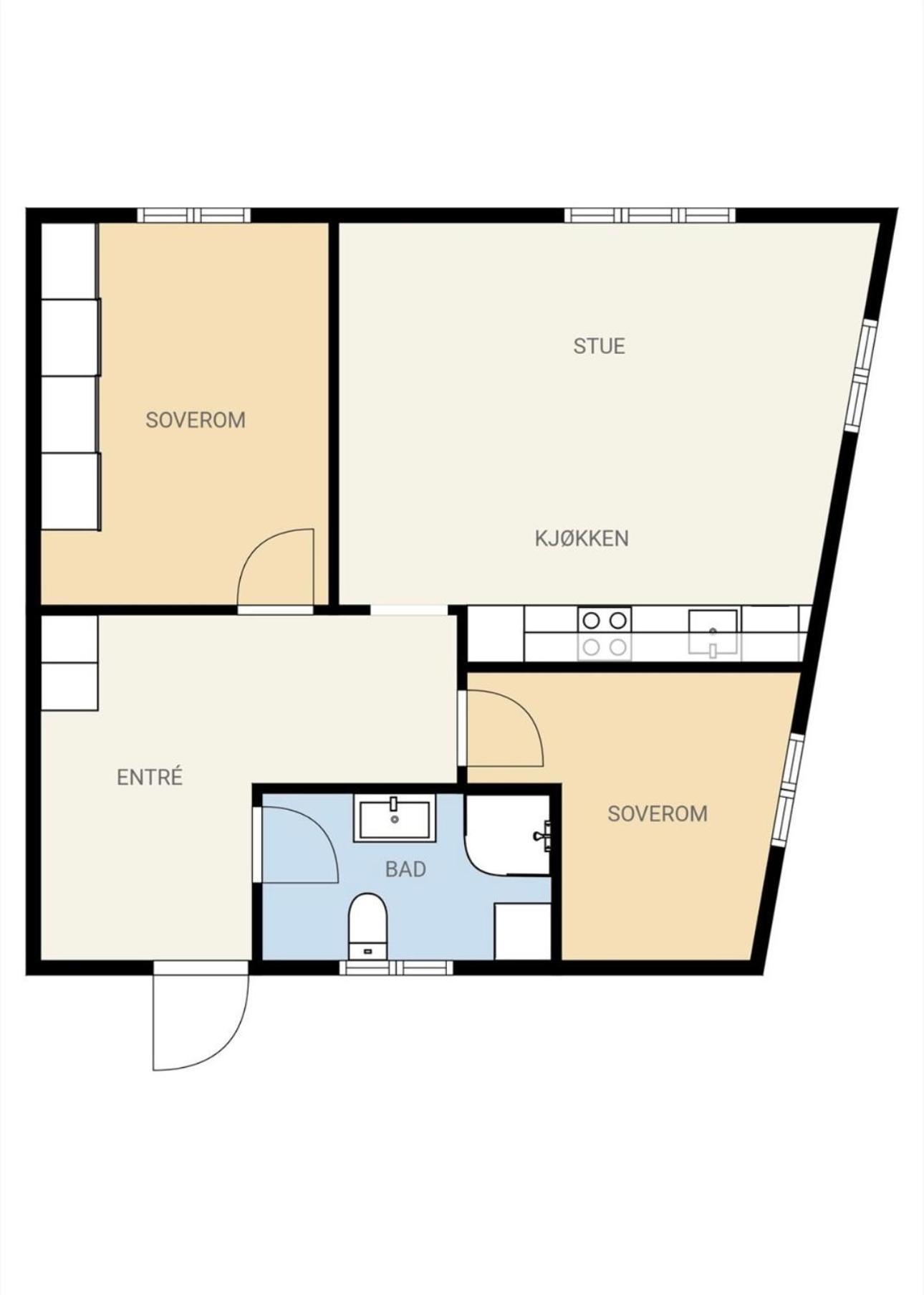 A Place To Stay Stavanger, Apartment 5 - Quality And Free Parking- エクステリア 写真